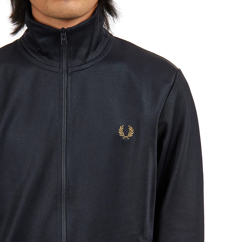 FRED PERRY Track Jacket ネイビー Tape Detail Track Jacket(S 395：DARK CARBON): | FRED PERRY