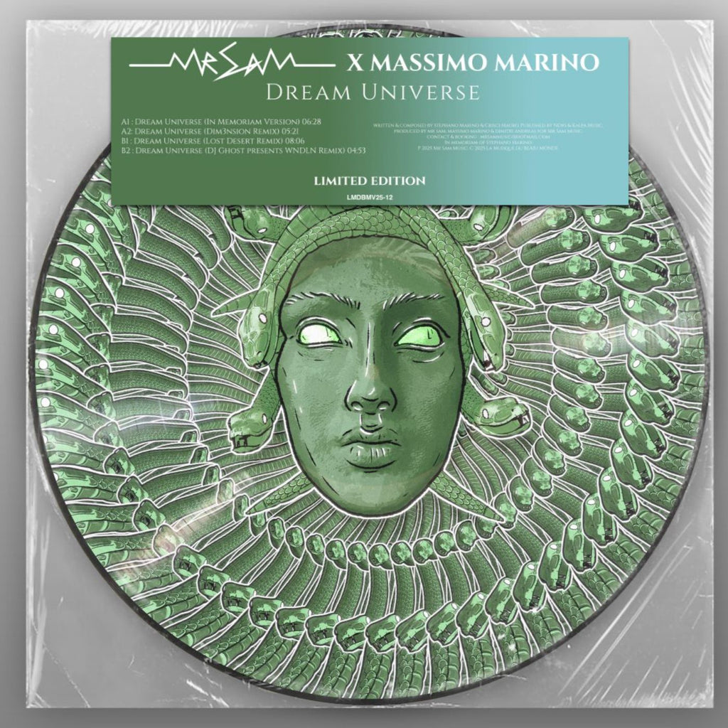 MR SAM X MASSIMO MARINO - DREAM UNIVERSE (ZOETROPE VINYL) (pre-order 31/11/2025)
