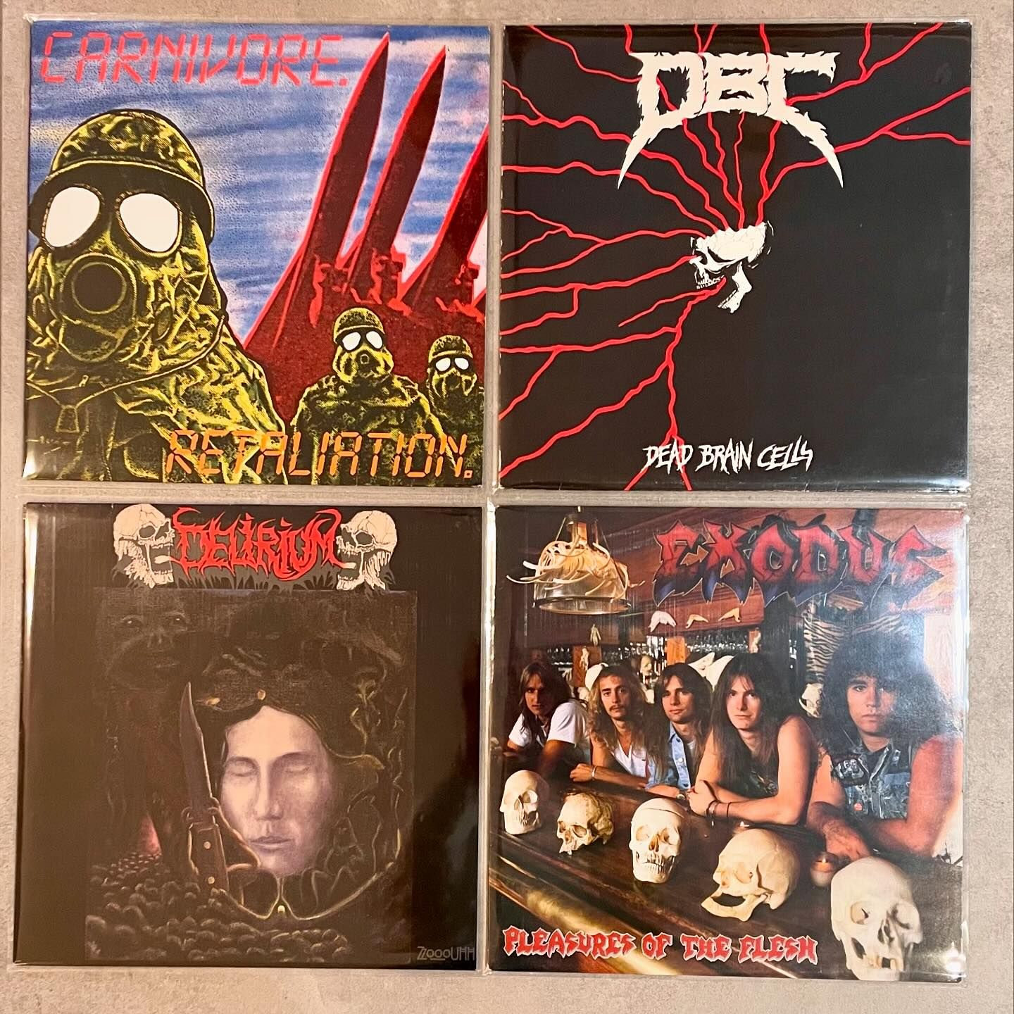 New 2nd hand arrivals 24/10/2024 - heavy metal classics