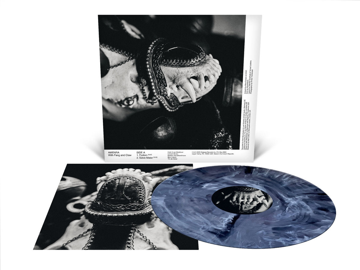 AMENRA - WITH FANG AND CLAW (Custom Marble Etched)