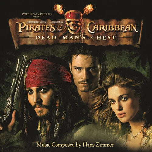 HANS ZIMMER -  PIRATES OF THE CARIBBEAN: Dead Man's Chest (Translucent Green 2LP)(pre-order 02/10/2026)