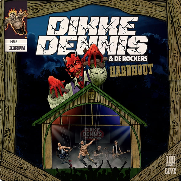 DIKKE DENNIS & DE ROCKERS - HARDHOUT