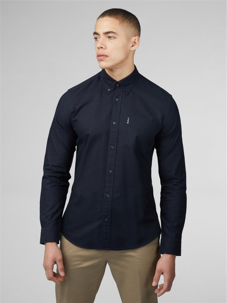 Ben Sherman Signature Oxford Shirt - Black