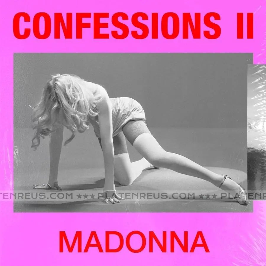 MADONNA - CONFESSIONS II (Transparent, Coloured Red Vinyl)