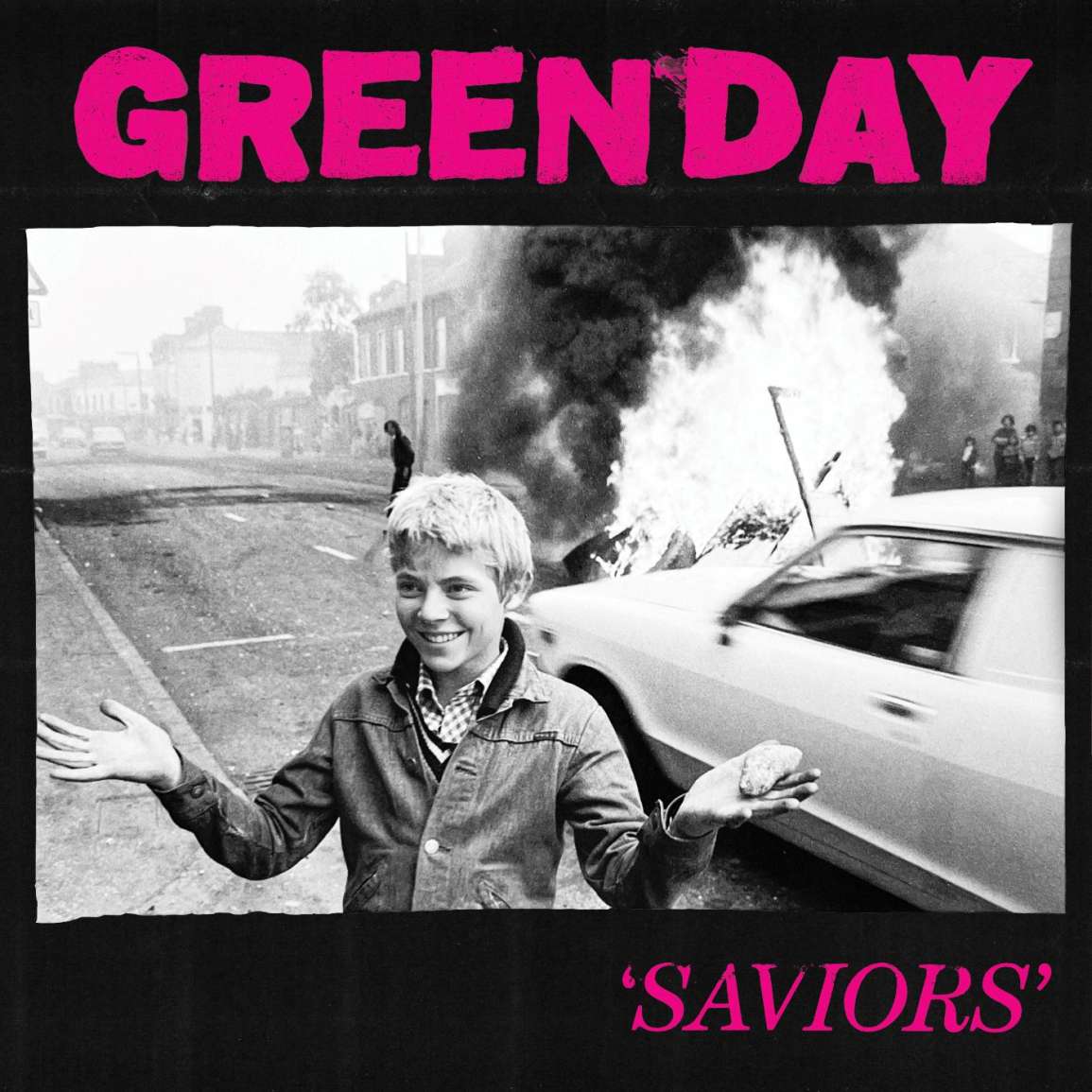 GREEN DAY  - SAVIORS (limited indie Black & Pink Vinyl)