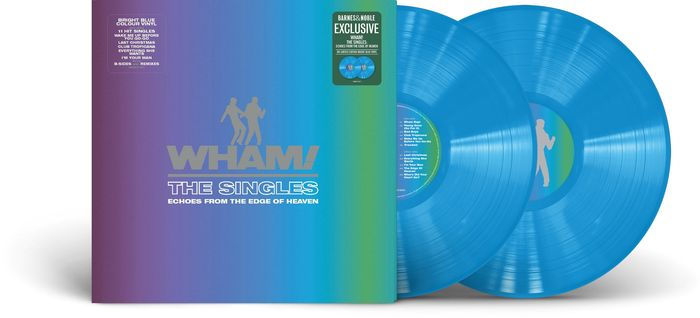 WHAM! - THE SINGLES: ECHOES FROM THE EDGE OF HEAVEN (Blue Vinyl)