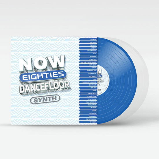 V/A - NOW THAT'S WHAT I CALL 80'S DANCEFLOOR: SYNTH (coloured blue & white vinyl)