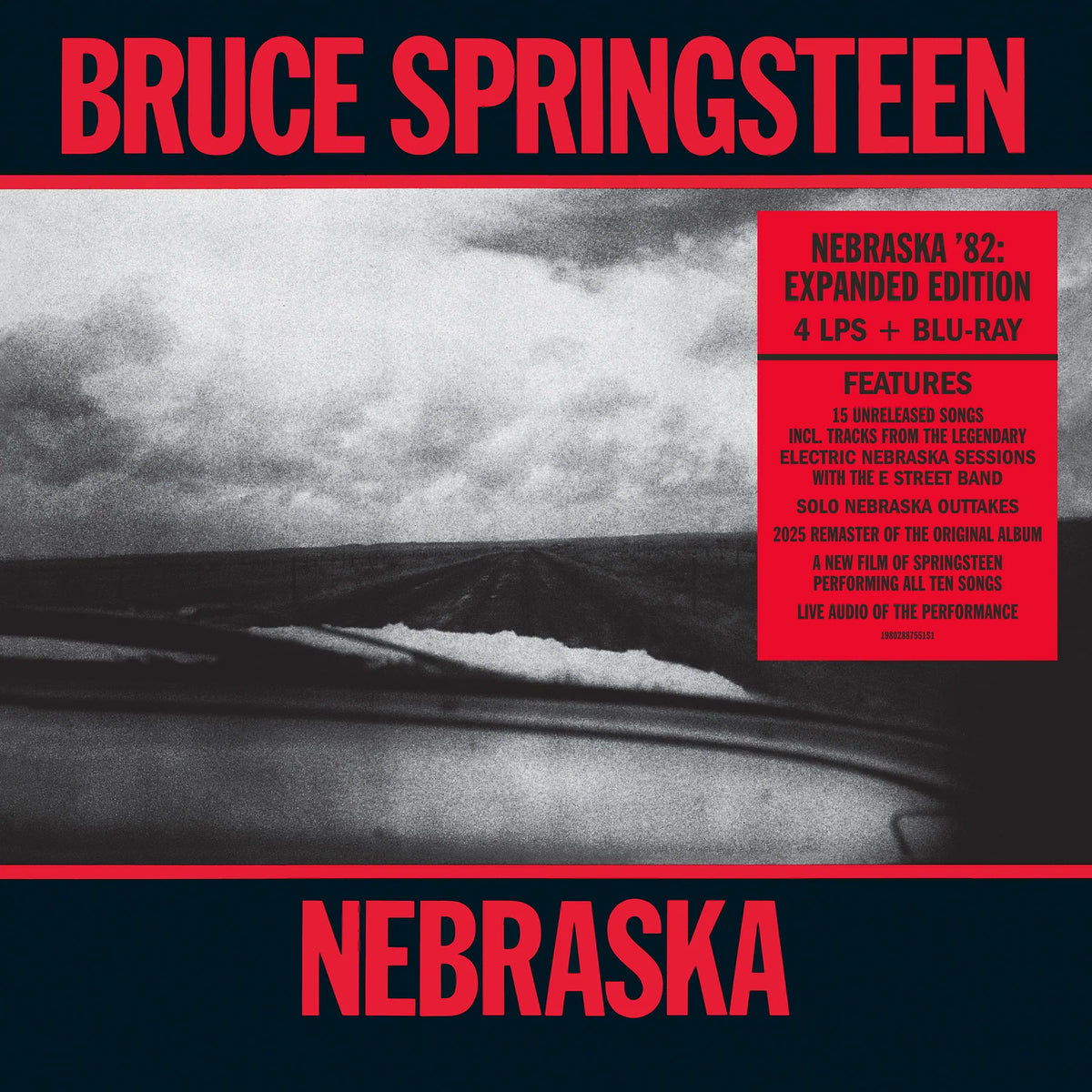 SPRINGSTEEN, BRUCE - NEBRASKA 82: EXPANDED EDITION (4LP + Blu-ray Box Mediabook, Expanded Edition, Remastered)