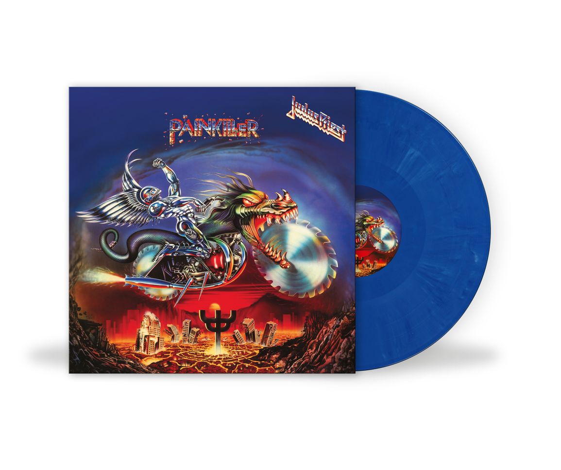 JUDAS PRIEST - PAINKILLER (ltd Blue vinyl - 35th anniversary ed.)