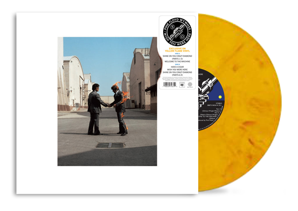 PINK FLOYD - WISH YOU WERE HERE (Coloured Vinyl, 50th Anniversary Edition) (pre-order 12/12/2025)