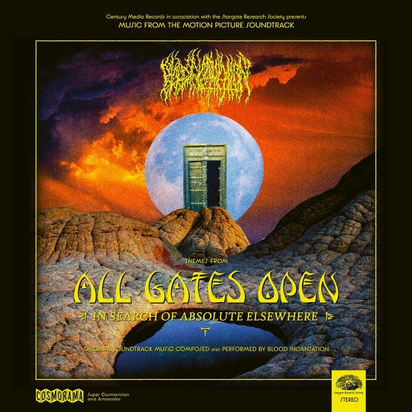 BLOOD INCANTATION - ALL GATES OPEN (OST - 3LP Transparent Orange coloured, Gatefold Sleeve, O-Card, Insert))