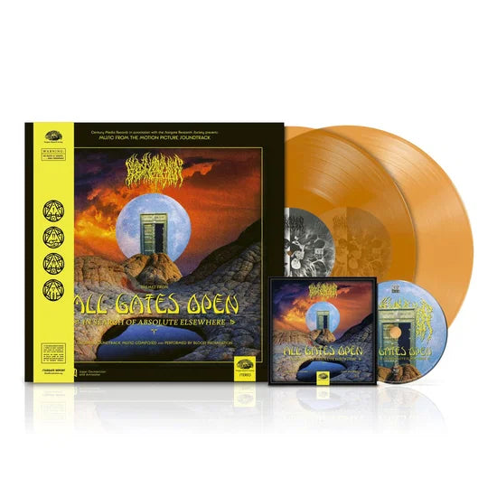 BLOOD INCANTATION - ALL GATES OPEN (OST - 3LP Transparent Orange coloured, Gatefold Sleeve, O-Card, Insert))