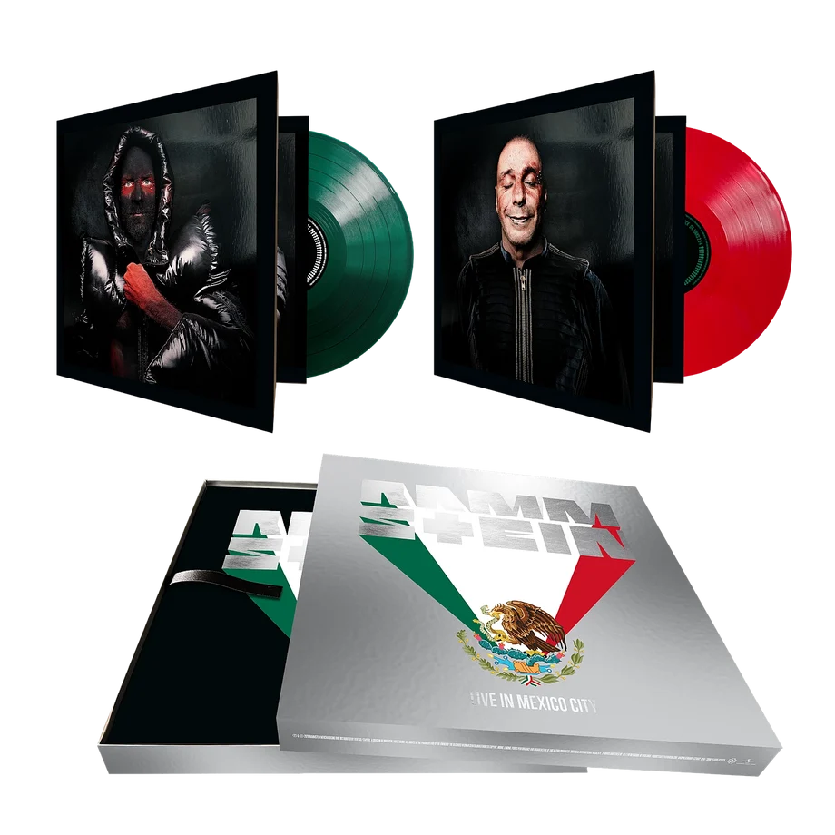 RAMMSTEIN - LIVE IN MEXICO CITY (Ltd. Coloured 4LP Box) (pre-order 20/11/2026)