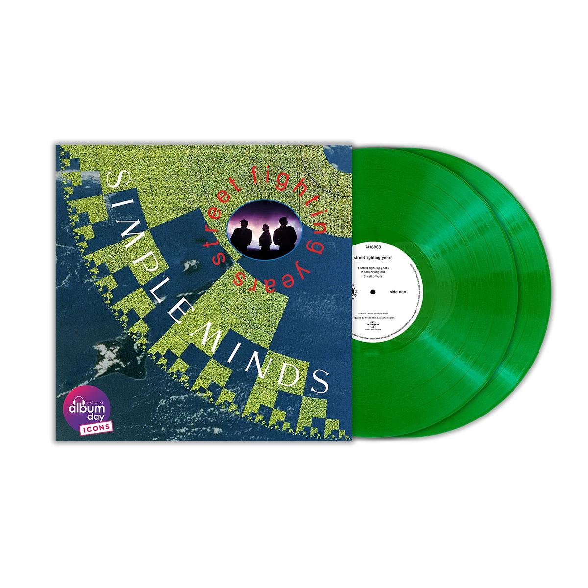 SIMPLE MINDS - STREET FIGHTING YEARS (Transparent Green 2LP)