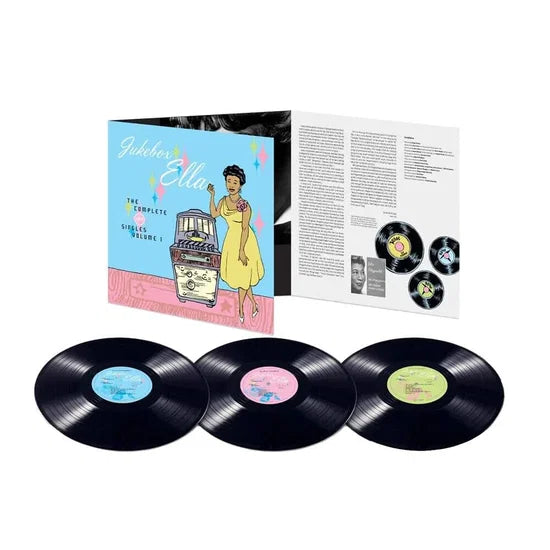 ELLA FITZGERALD - JUKEBOX ELLA - THE COMPLETE VERVE SINGLES vol1 (3LP)