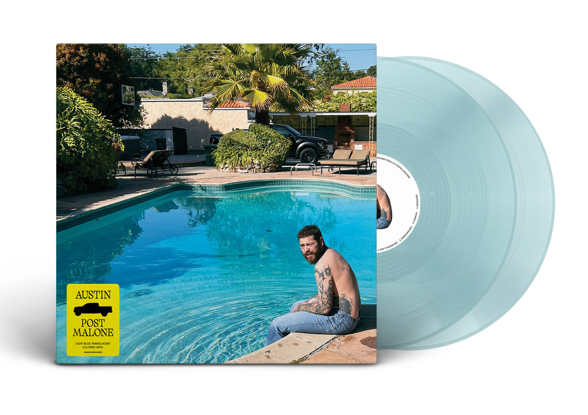 POST MALONE - AUSTIN (Light Blue Vinyl)