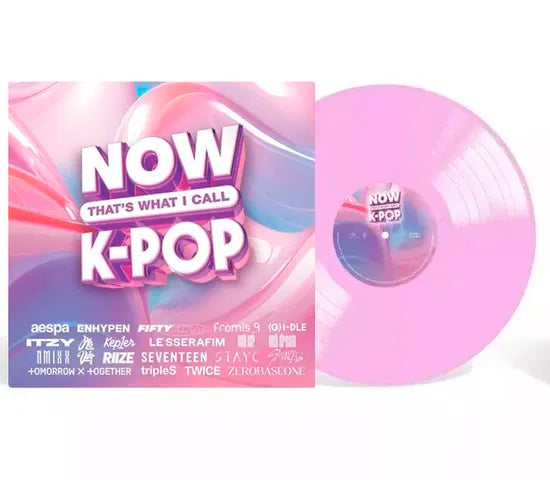 V/A - NOW THAT'S WHAT I CALL K-POP (Opaque pink vinyl LP)