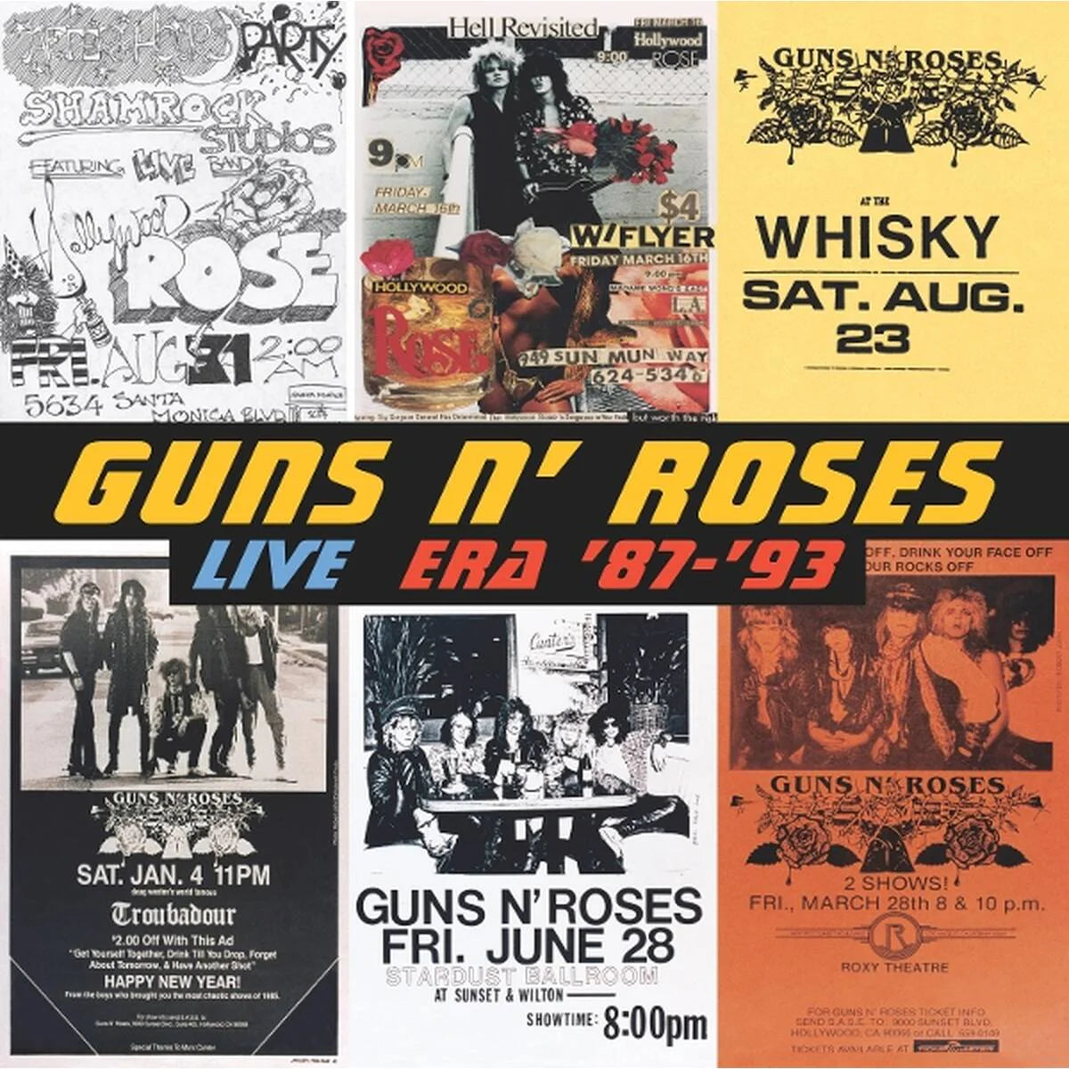 GUNS N' ROSES - LIVE ERA '87-'93 (4LP Box)