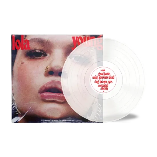 YOUNG, LOLA - THIS WASN'T MEANT FOR YOU ANYWAY (clear vinyl)