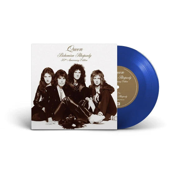 QUEEN - BOHEMIAN RHAPSODY (7" colour vinyl 50th anniv. edition) (pre-order 31/10/2025)