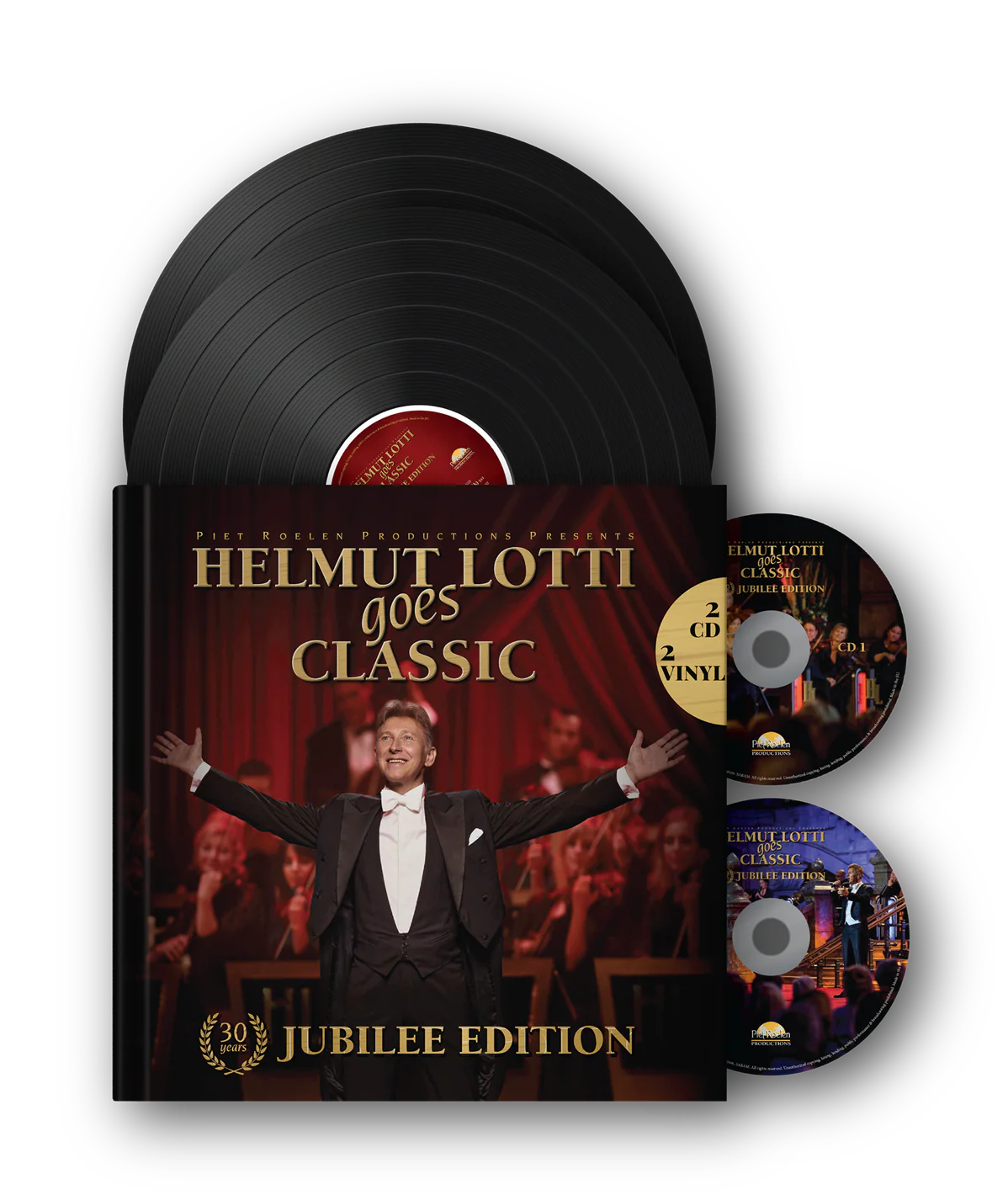 LOTTI, HELMUT HELMUT LOTTI GOES CLASSIC - 30 YEARS JUBILEE EDITION (2LP + 2CD)