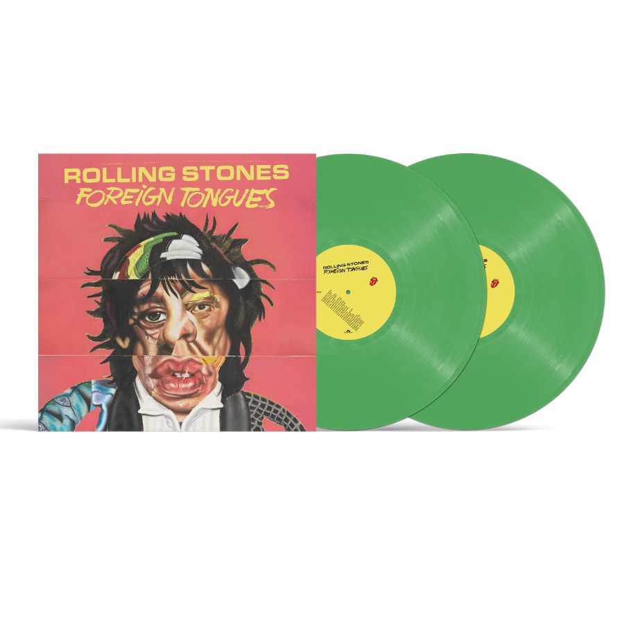 ROLLING STONES - FOREIGN TONGUES (Gatefold Indie exclusive Coloured Green 2LP Vinyl)
