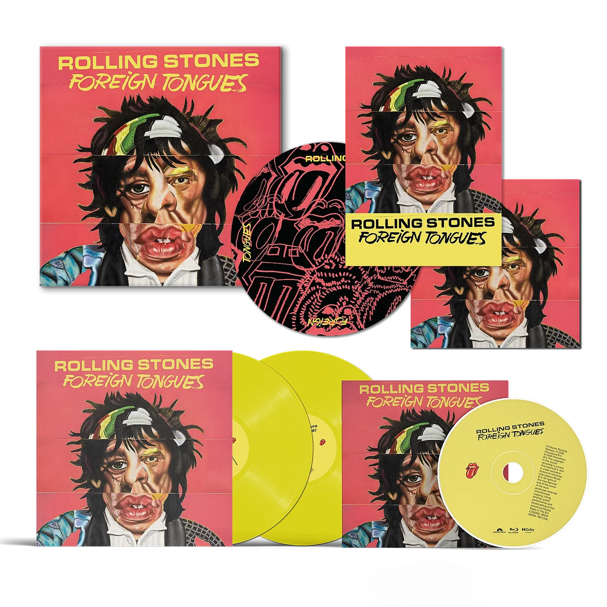 ROLLING STONES - FOREIGN TONGUES (limited boxset)
