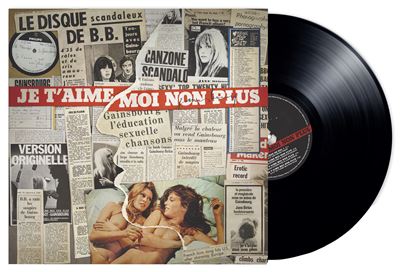 GAINSBOURG, SERGE - JE T'AIME MOI NON PLUS (50 years etched 12")
