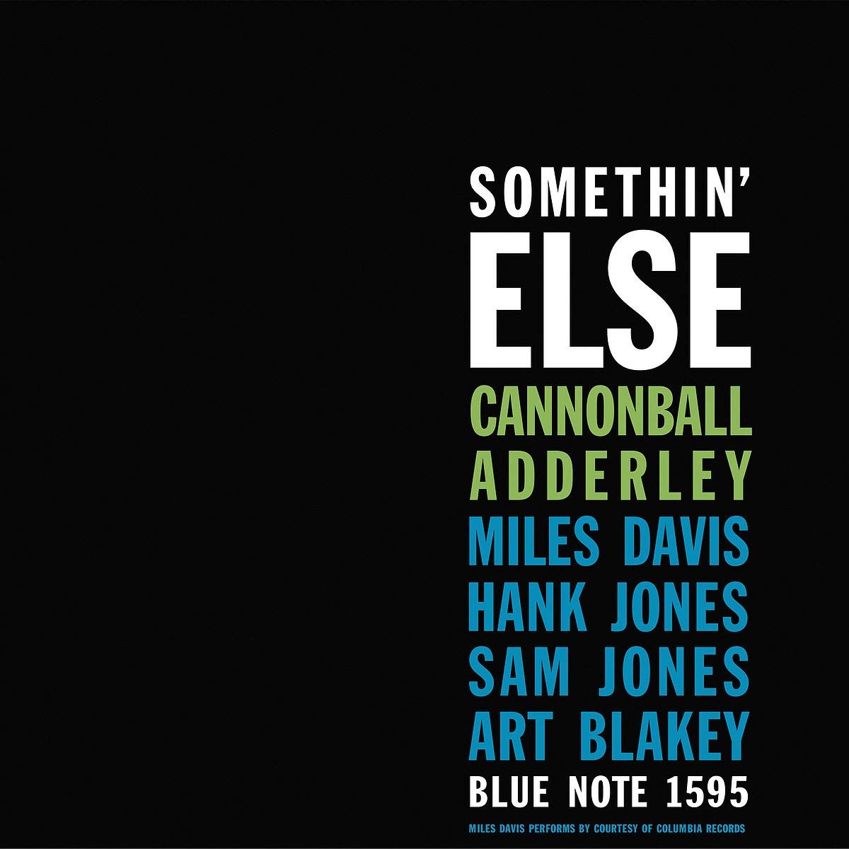 ADDERLEY, CANNONBALL - SOMETHIN' ELSE (Coloured)