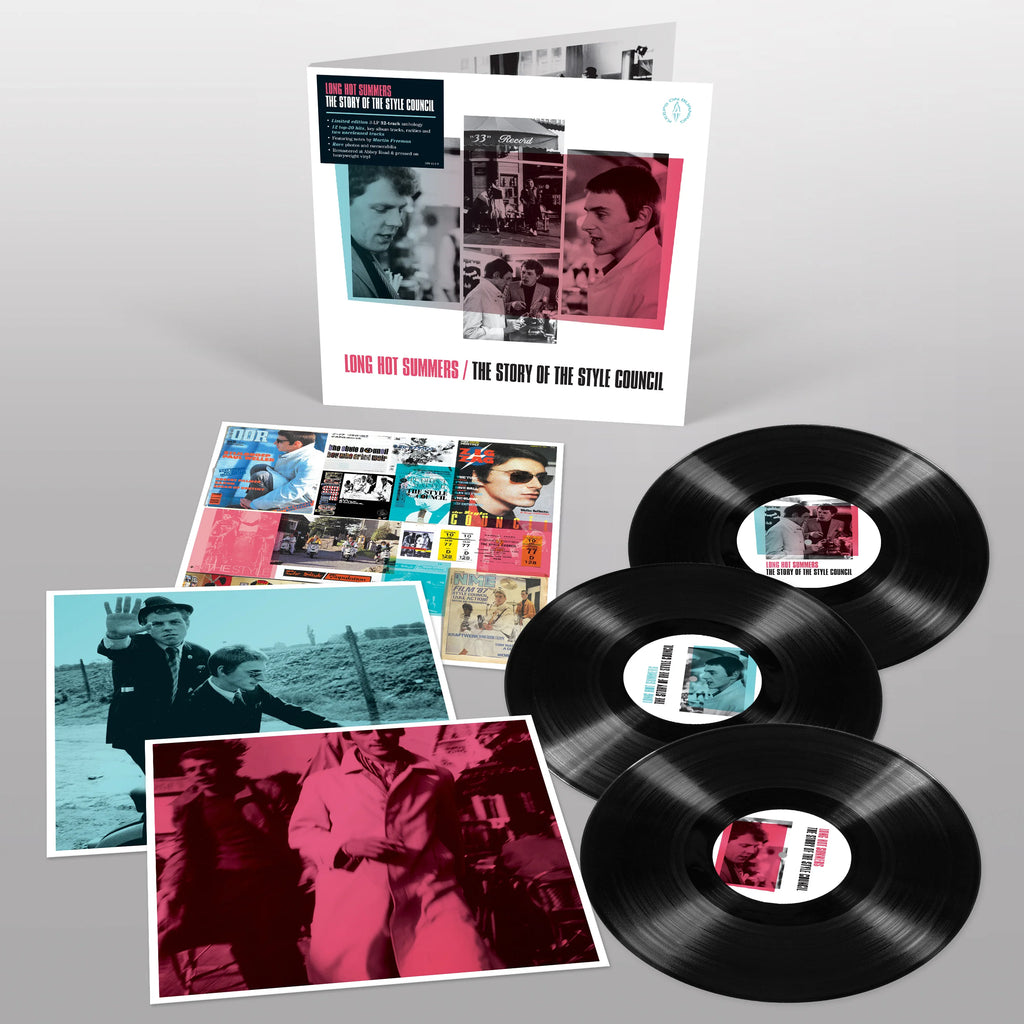 STYLE COUNCIL - LONG HOT SUMMERS: THE STORY OF THE STYLE COUNCIL (3LP High Quality, Gatefold Sleeve Best of)