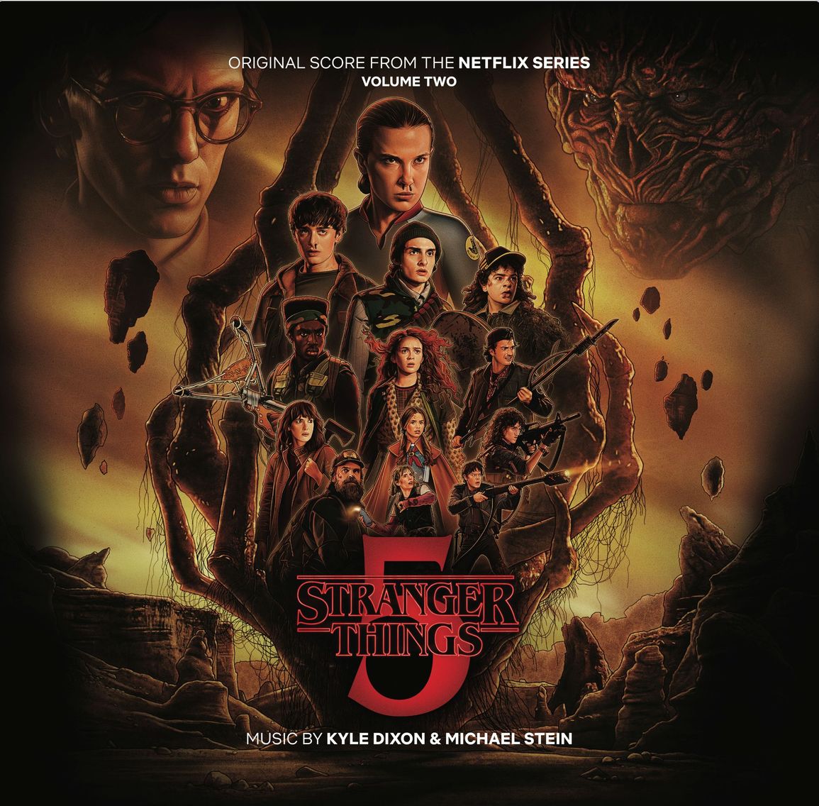 DIXON, KYLE & MICHAEL STEIN - STRANGER THINGS 5 (OST Vol2) (limited Metallic coloured 2LP)