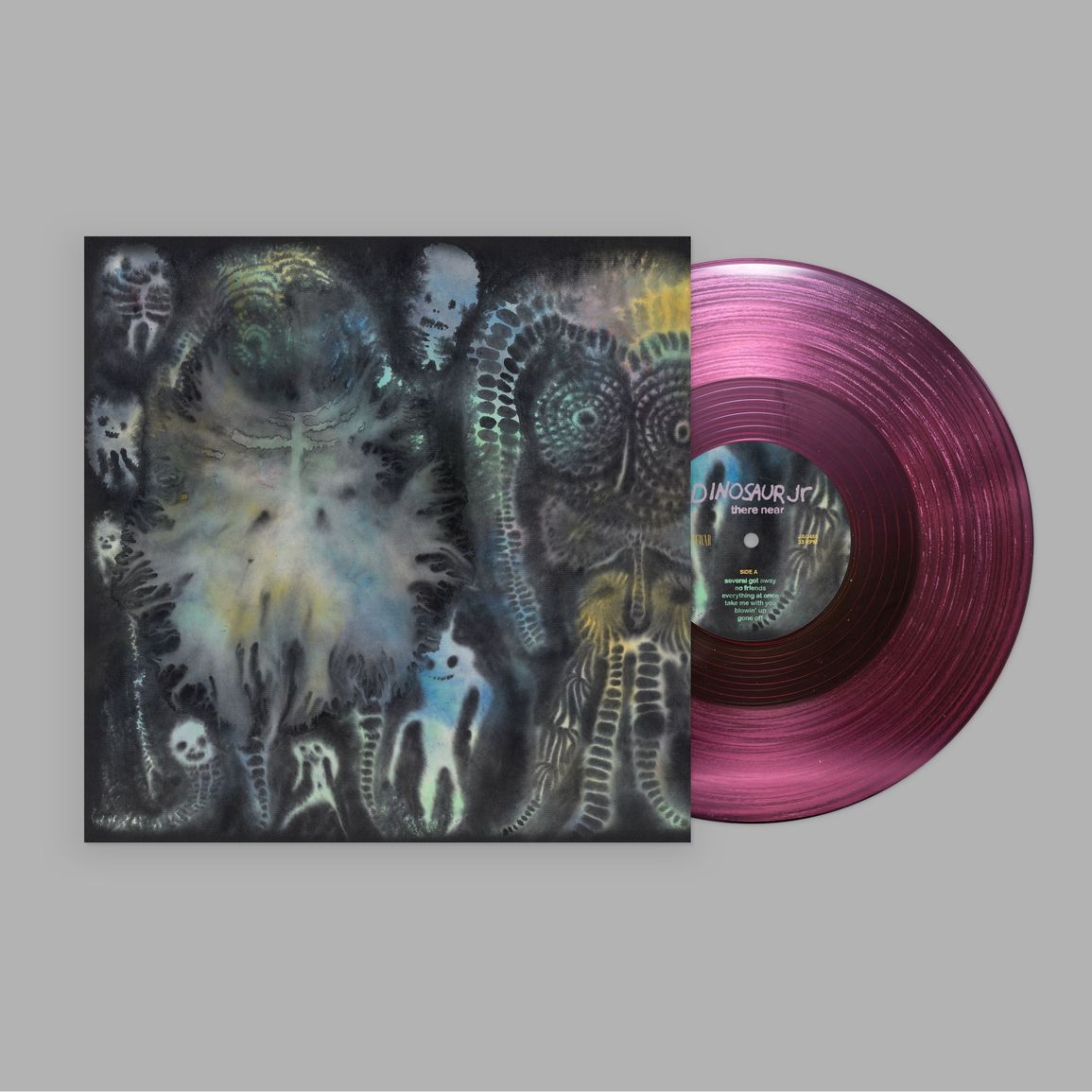DINOSAUR JR. - THERE NEAR (Pink Clear coloured vinyl)