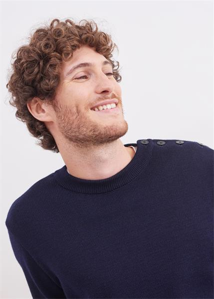 Saint James Pull Marinier - Marine