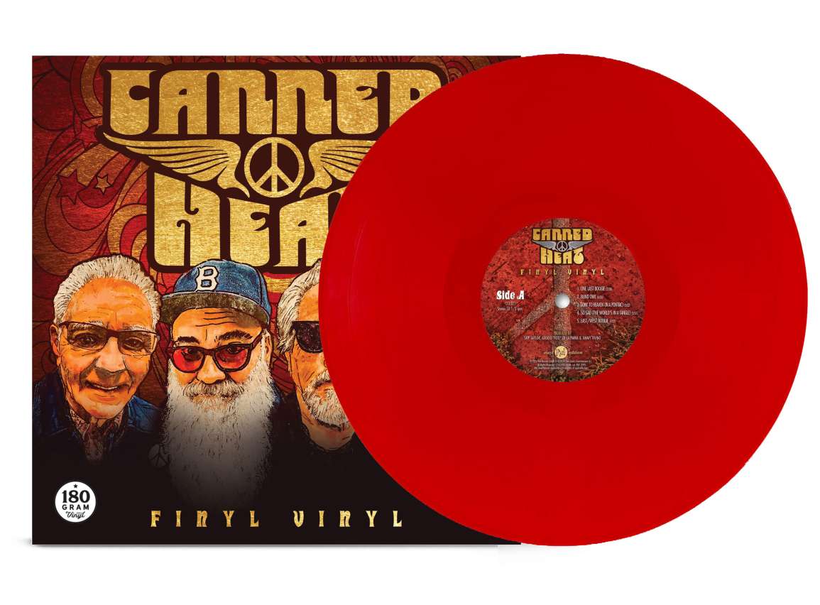 CANNED HEAT - FINYL VINYL (red vinyl)