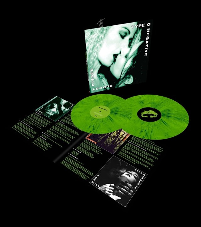 TYPE O NEGATIVE - BLOODY KISSES: SUSPENDED IN DUSK  (coloured 2LP version)