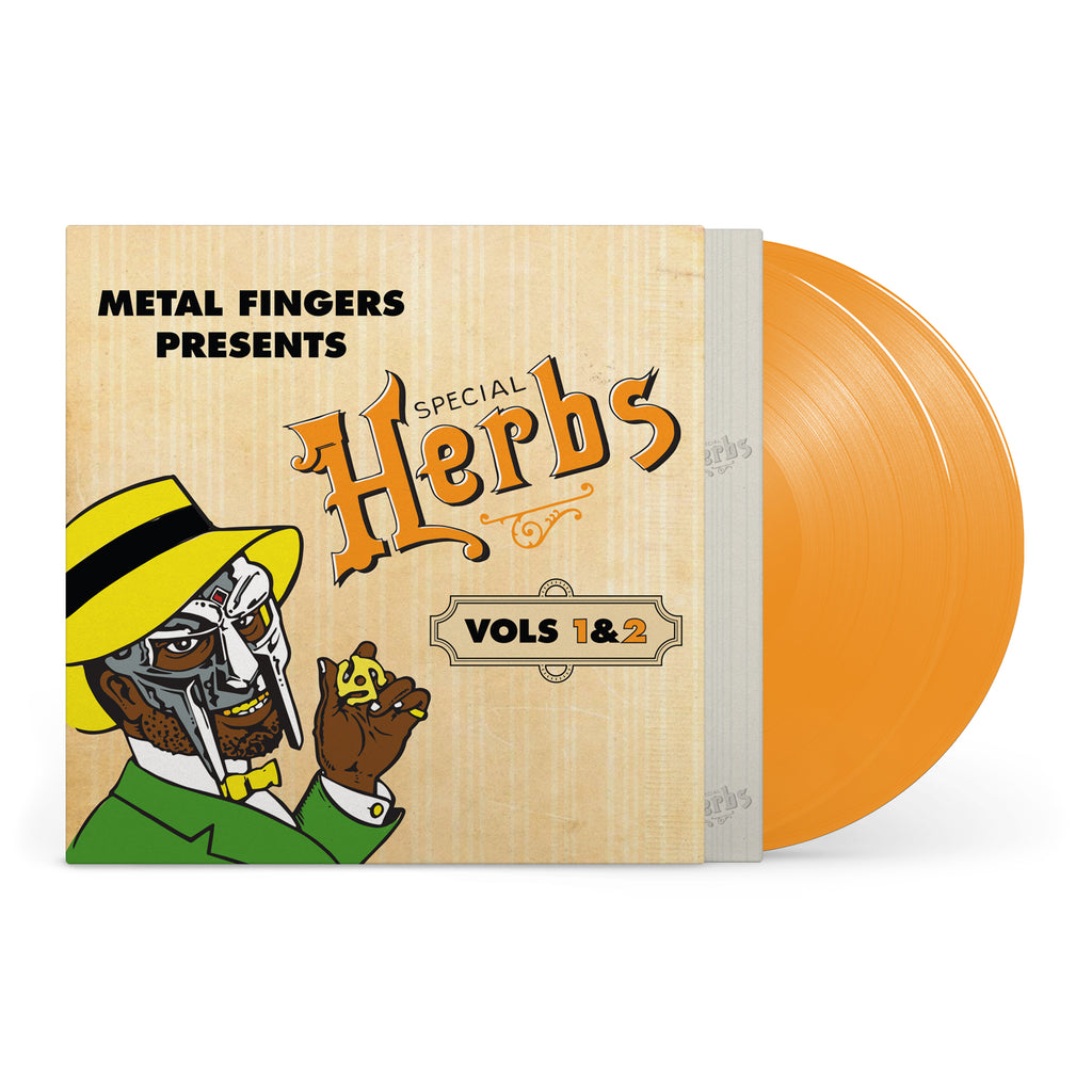 MF DOOM - METAL FINGERS PRESENTS: SPECIAL HERBS VOL 1&2 (orange vinyl) (pre-order 05/09/2025)