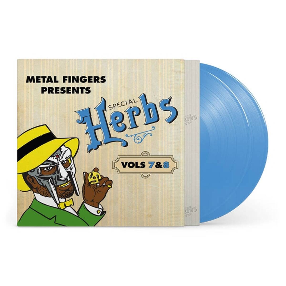MF DOOM - METAL FINGERS PRESENTS: SPECIAL HERBS VOL 1&2 (BLUE vinyl)