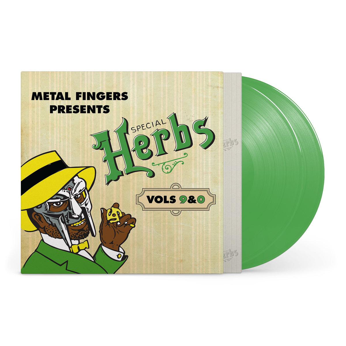 MF DOOM - METAL FINGERS PRESENTS: SPECIAL HERBS VOL 1&2 (GREEN vinyl)