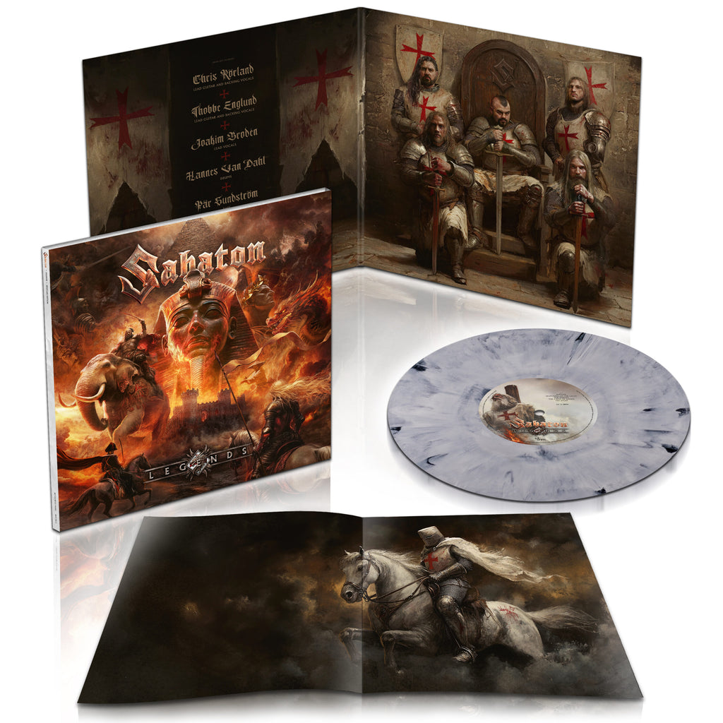 SABATON - LEGENDS (Templars Edition / Glacial Mist Marble) (pre-order 17/10/2025)