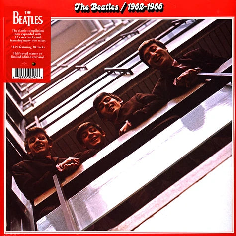 BEATLES - BEATLES RED ALBUM 1962-1966 (3LP half speed incl. 12 extra tracks)