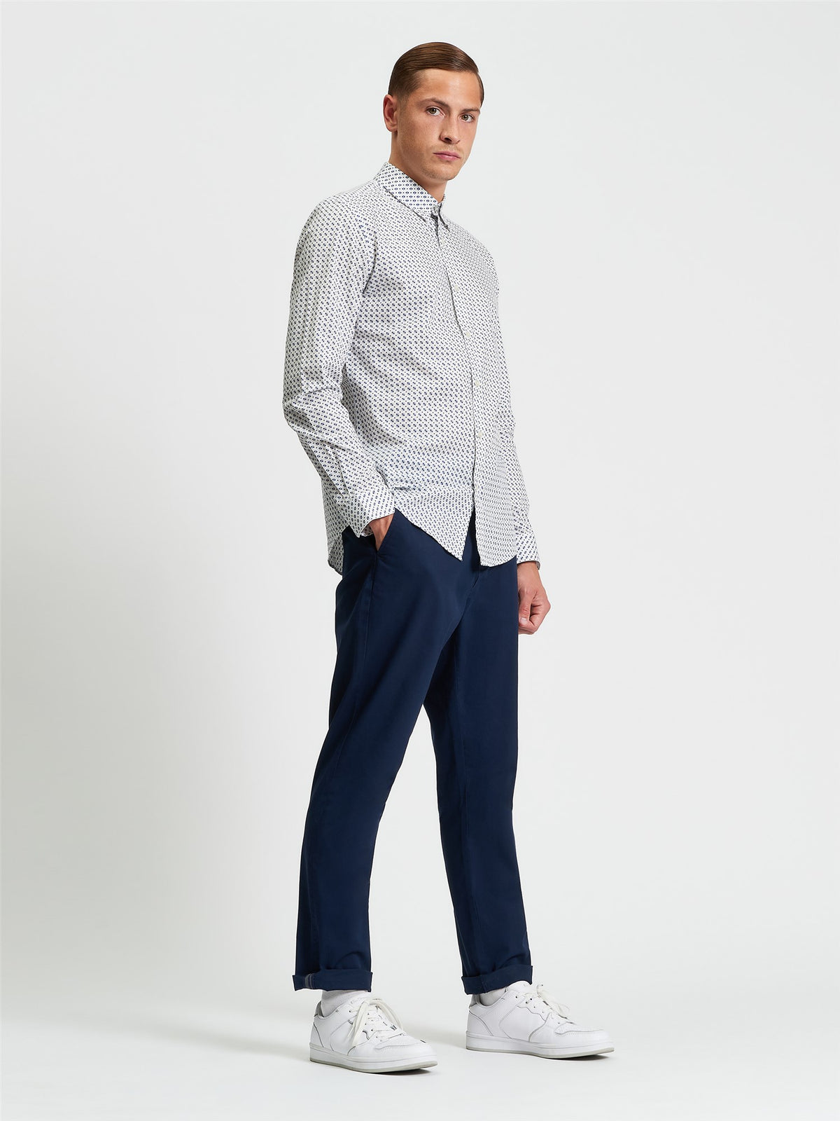 Ben Sherman Signature Slim Stretch Chino - Dark Navy