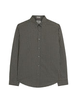 Ben Sherman Mono Block Print Shirt in Black