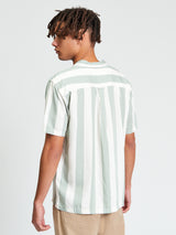 Ben Sherman Stripe Shirt - Litchen Green