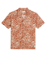 Ben Sherman Dancer Geo Shirt - Cinnamon
