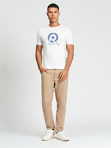 Ben Sherman T-shirt - Rascal Target Tee - Ivory