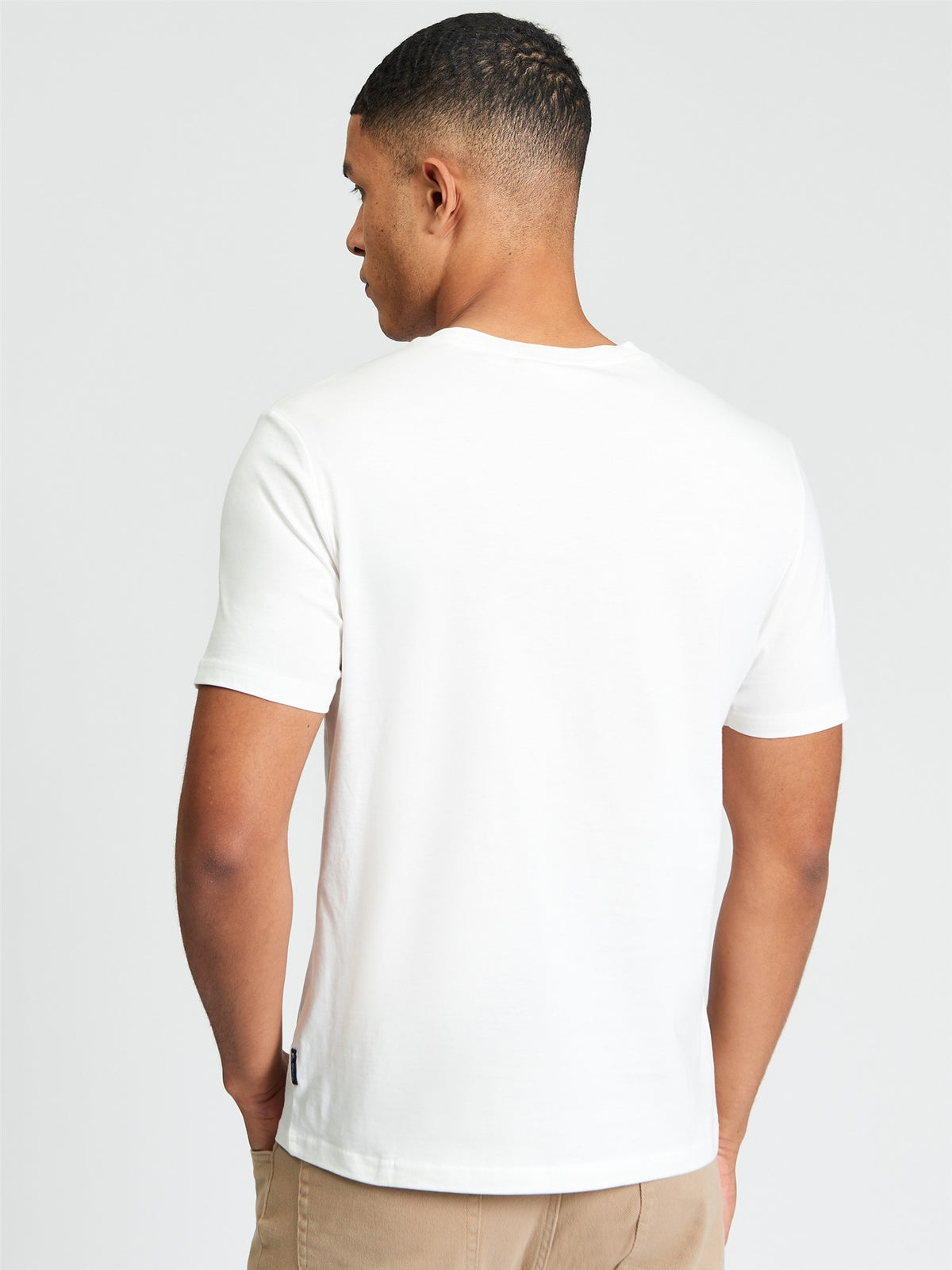 Ben Sherman T-shirt - Rascal Target Tee - Ivory