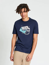 Ben Sherman T-shirt - Cassette 'My Generation' - Dark Navy