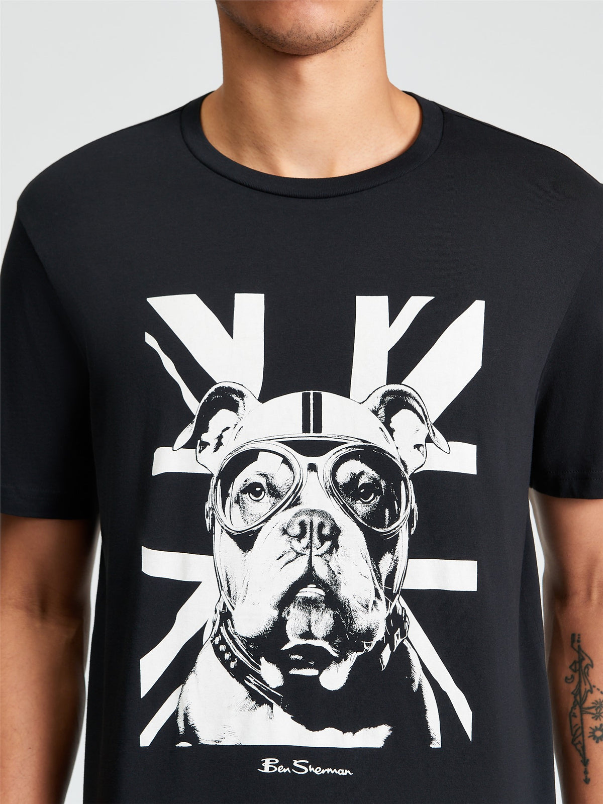 Ben Sherman T-shirt - Bully Tee - Black