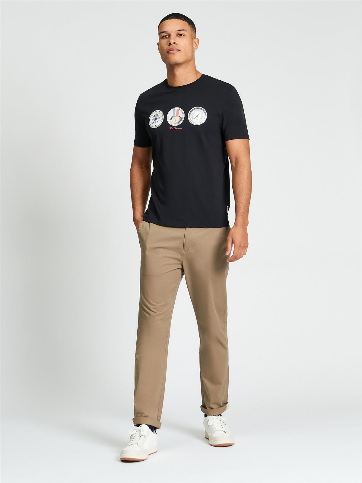 Ben Sherman T-shirt - Speed Tee - Black
