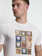 Ben Sherman T-shirt - Plectrum shirt - Ivory